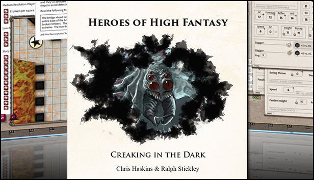 Fantasy Grounds - Heroes of High Fantasy: Creaking in the Dark (5E) Steam capsule image