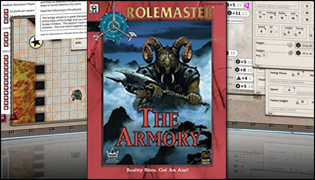 Fantasy Grounds - Rolemaster Classic: The Armoury Steam capsule image