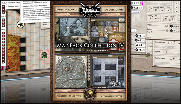 Fantasy Grounds - AAW Map Pack Collection IV Steam capsule image