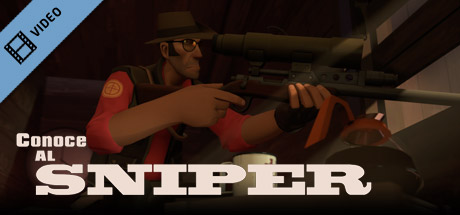 Team Fortress 2: Meet the Sniper (Spanish) mobile game banner