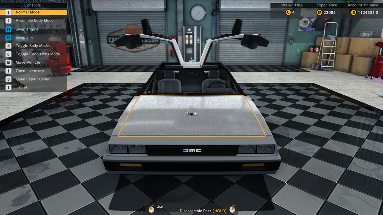 Car Mechanic Simulator 2015 - DeLorean on Steam