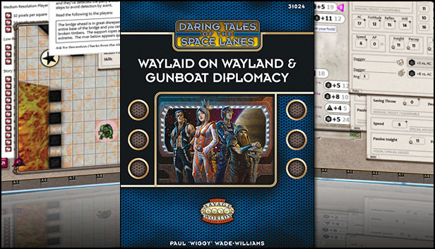 Fantasy Grounds - Waylaid on Wayland & Gunboat Diplomacy Steam capsule image