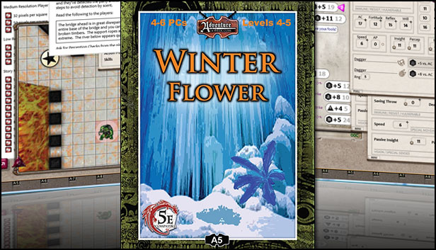 Fantasy Grounds - A05: Winterflower (5E) Steam capsule image