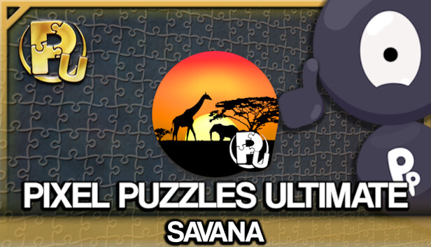 Jigsaw Puzzle Pack - Pixel Puzzles Ultimate: Savanna Steam capsule image