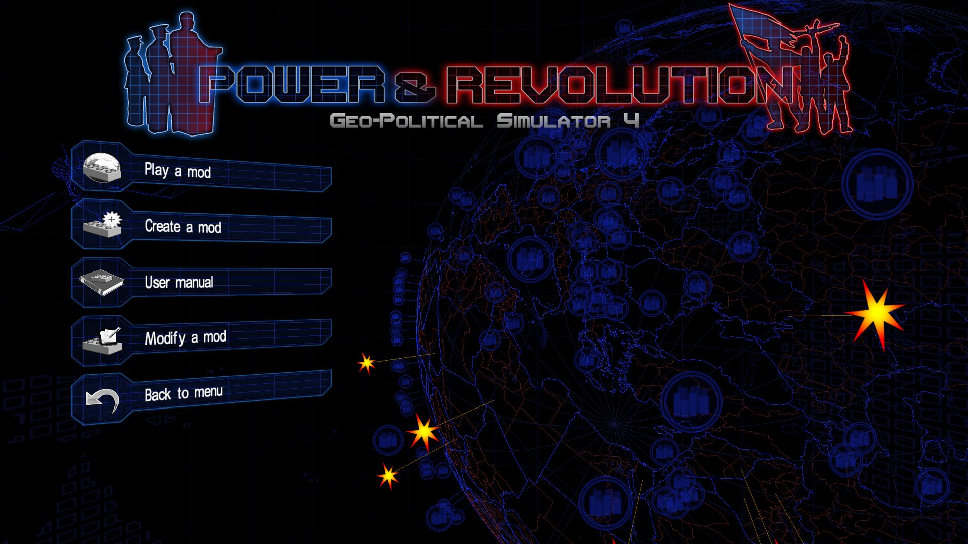 Power revolution geopolitical simulator