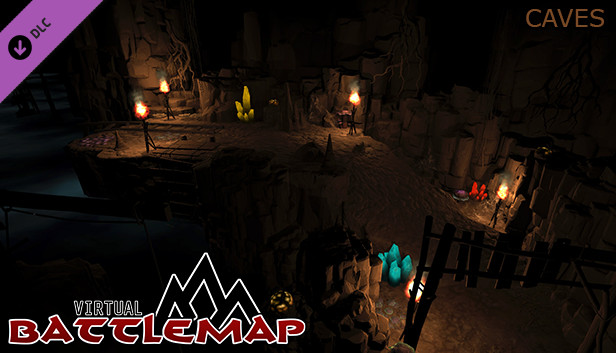 Virtual Battlemap DLC - Caves Steam capsule image