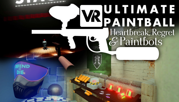 VR Ultimate Paintball: Heartbreak, Regret & Paintbots Steam capsule image