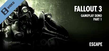 Fallout 3 Gameplay 1: Escape