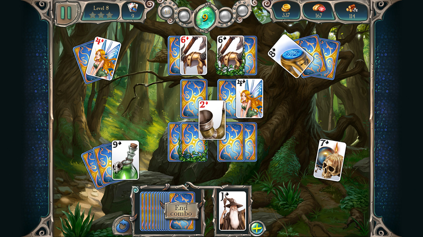 Avalon Legends Solitaire 2 - WildTangent Games