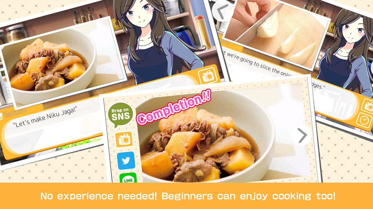 GochiShow! How To Learn Japanese Cooking Game on Steam