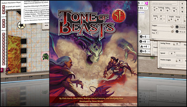 Fantasy Grounds - 5E: Tome of Beasts Steam capsule image