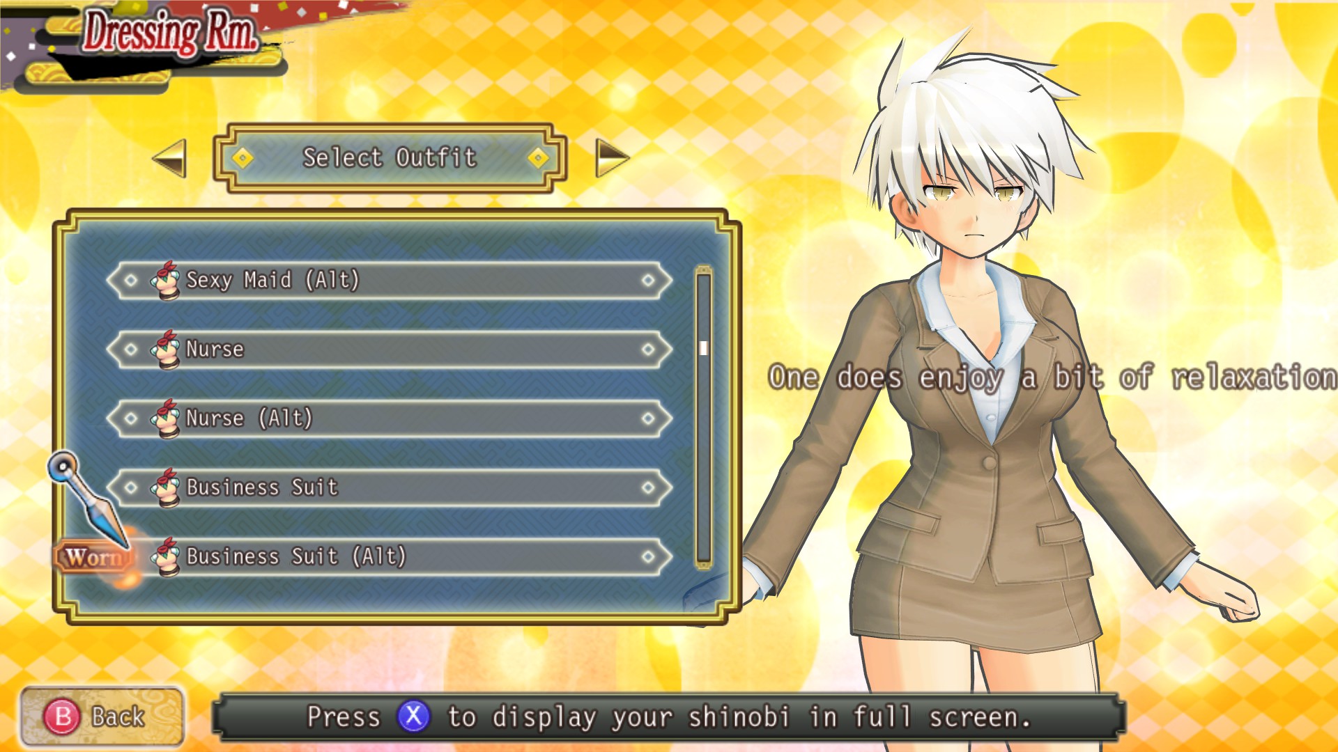 Dek de tafel Hoofd last SENRAN KAGURA Bon Appétit! - Full Course on Steam