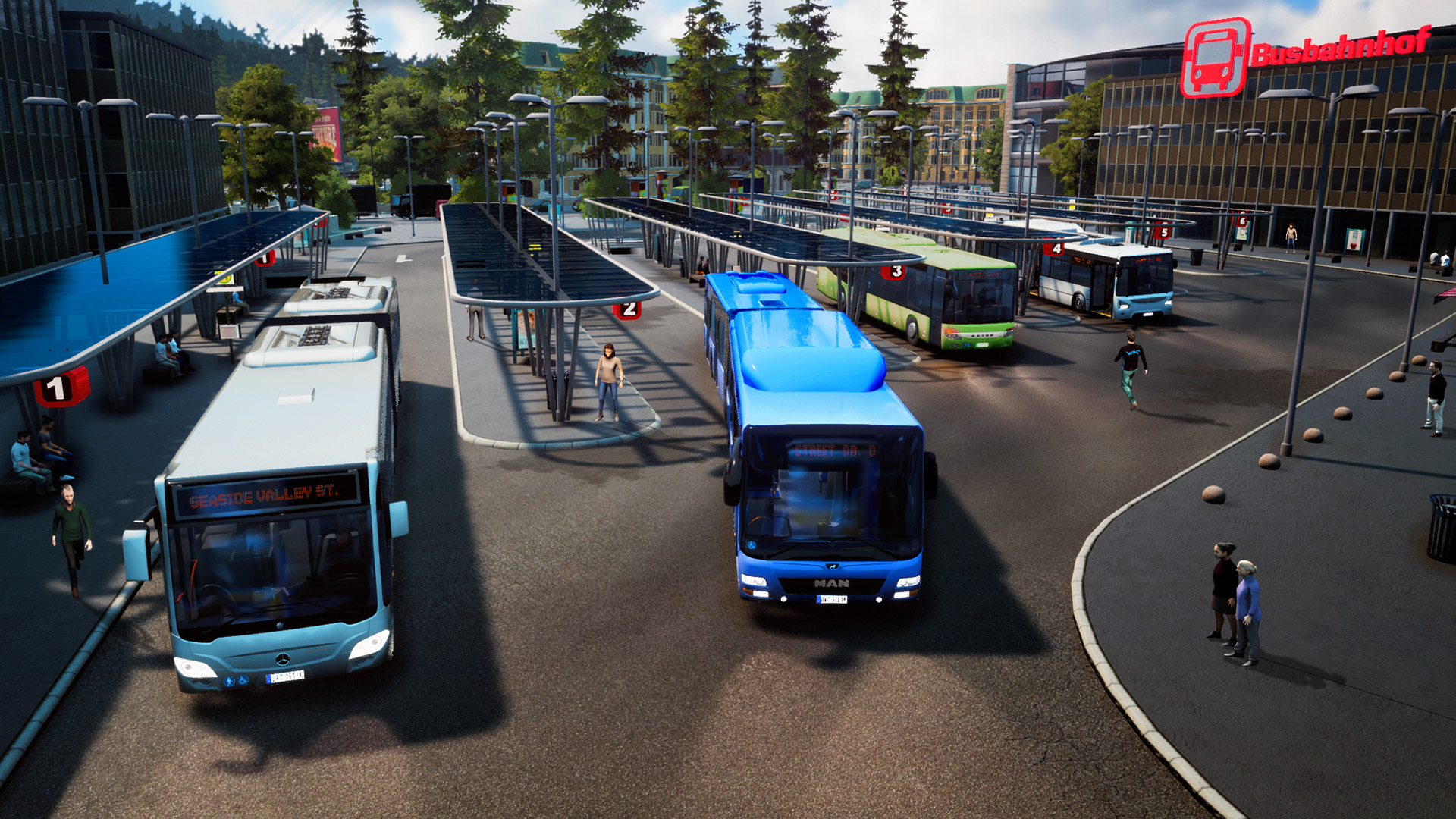 How big is bus simulator 18?