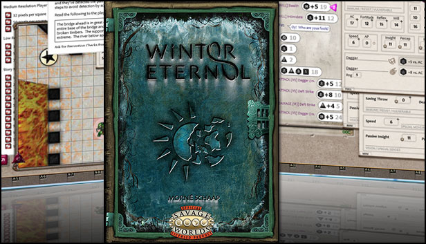 Fantasy Grounds - Savage Worlds: Winter Eternal Steam capsule image
