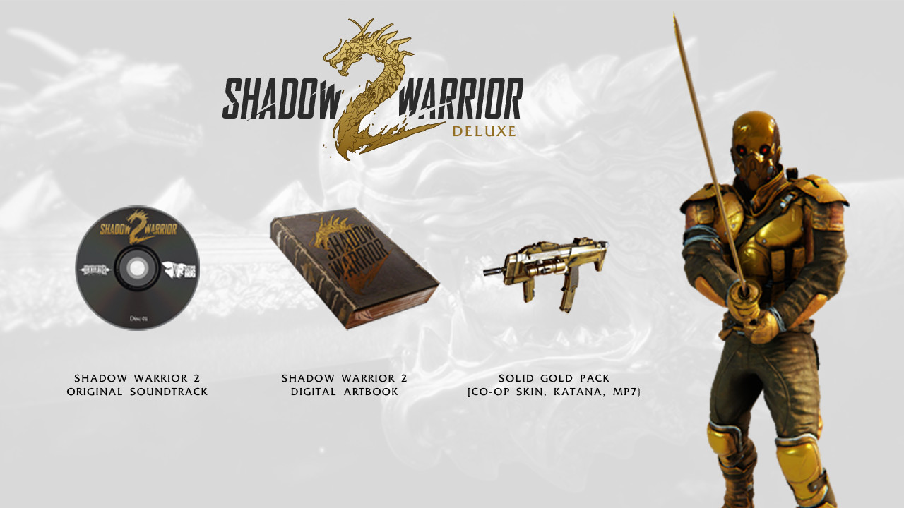 Steam Shadow Warrior 2 Solid Gold Pack Steam Shadow Warrior 2 Solid Gold Pack