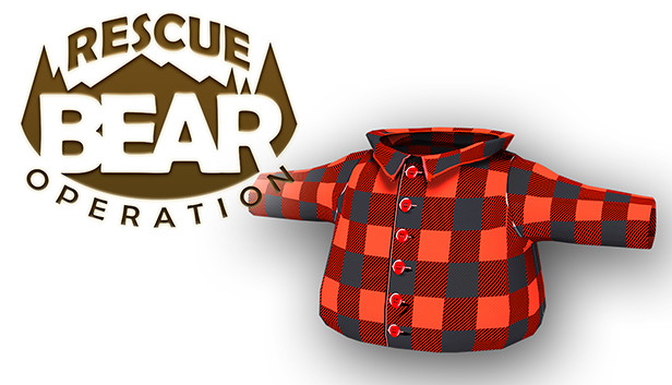 Rescue Bear Operation - Red Plaid Shirt Steam capsule image