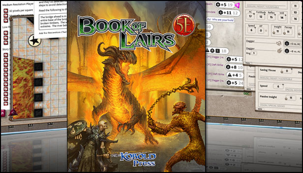 Fantasy Grounds - 5E: Book of Lairs Steam capsule image