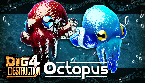 Dig 4 Destruction - Mask [Octopus] Steam capsule image