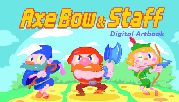 Axe, Bow & Staff: Digital Artbook Steam capsule image