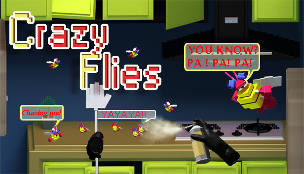 Crazy Flies Steam capsule image