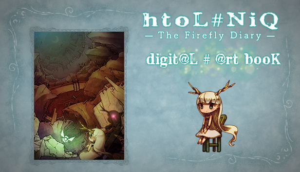 htoL#NiQ: The Firefly Diary - Digital Art Book Steam capsule image