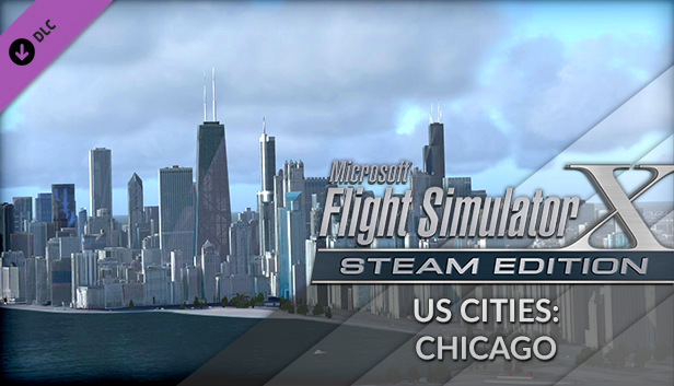 FSX Steam Edition: US Cities X: Chicago Add-On Steam capsule image