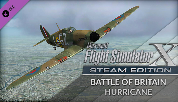 FSX Steam Edition: Battle of Britain Hurricane Add-On Steam capsule image