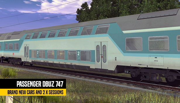 TANE DLC: DBuz 747 Passenger Cars Steam capsule image