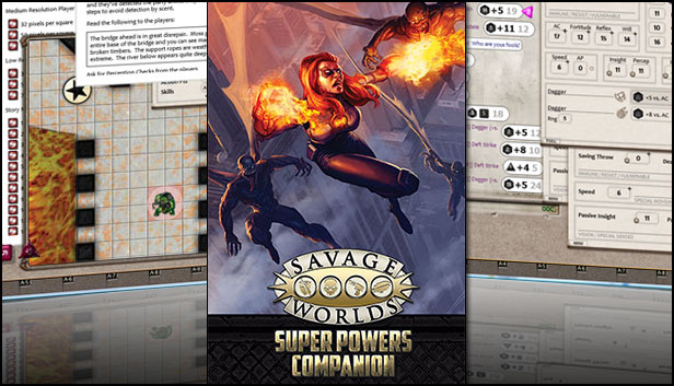 Fantasy Grounds - Super Powers Companion: 2nd Edition (Savage Worlds) Steam capsule image