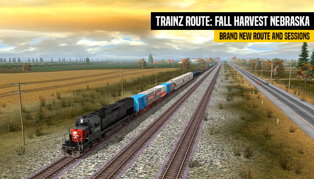 Trainz Route: Fall Harvest Nebraska Steam capsule image