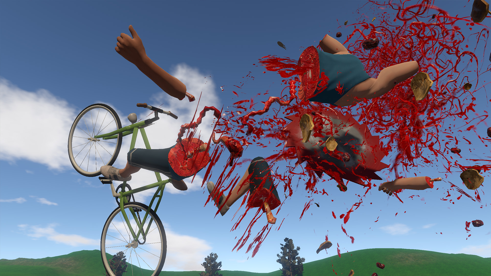 HAPPY WHEELS 3D!!! (Guts and Glory Part 1) 