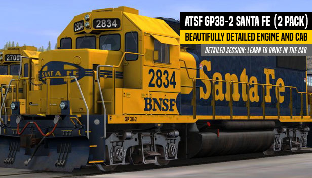 TANE DLC: ATSF GP38-2 Santa FE (2 Pack) Steam capsule image