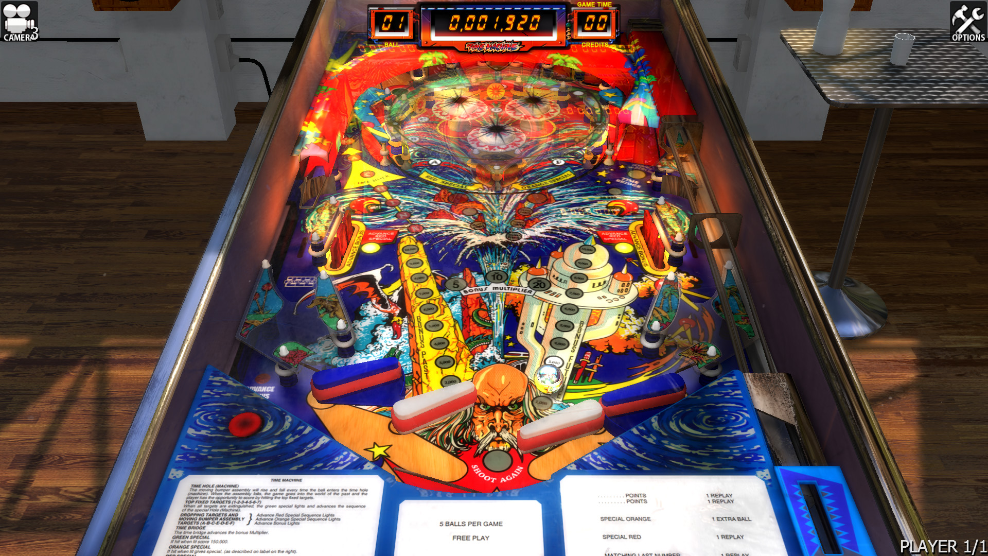 zaccaria pinball vr