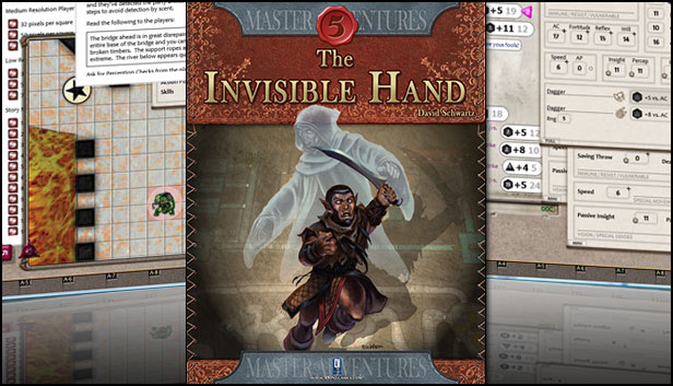 Fantasy Grounds - The Invisible Hand (5E) Steam capsule image