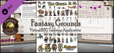 Fantasy Grounds - ArcKnight Tokens - The Grove achievements game banner
