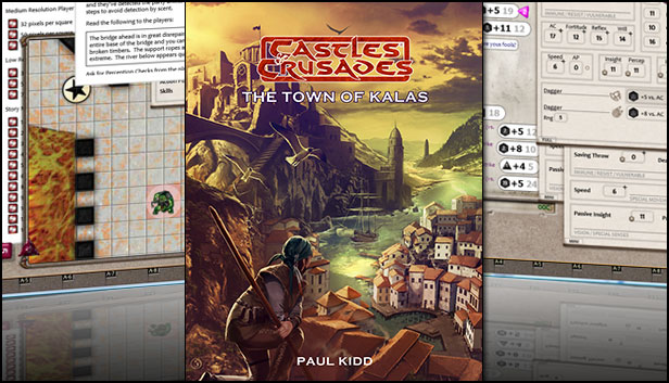 Fantasy Grounds - Castles & Crusades: Town of Kalas Steam capsule image