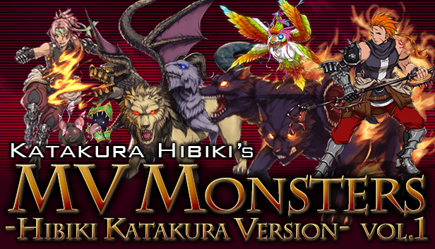 RPG Maker MV - MV Monsters HIBIKI KATAKURA ver Vol.1 Steam capsule image