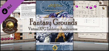 Fantasy Grounds - C&C: A8 Forsaken Mountain achievements game banner