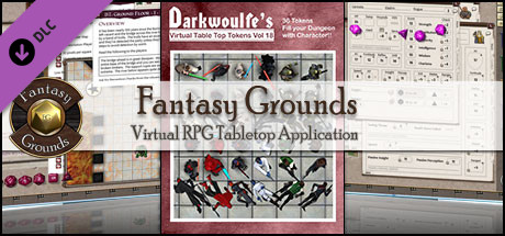 Fantasy Grounds - Darkwoulfe's Token Pack Volume 18 achievements game banner