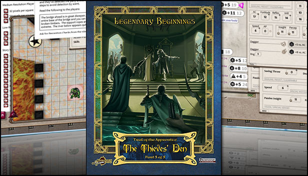 Fantasy Grounds - Trail of the Apprentice: The Thieves' Den Steam capsule image