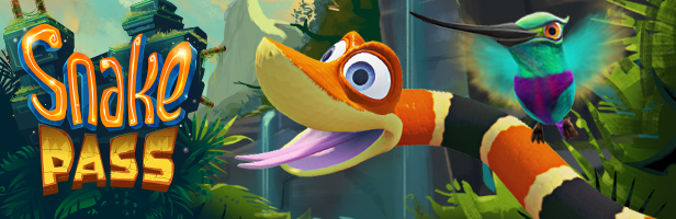 AS AVENTURAS DA COBRINHA CELESTE!!! - Snake Pass 