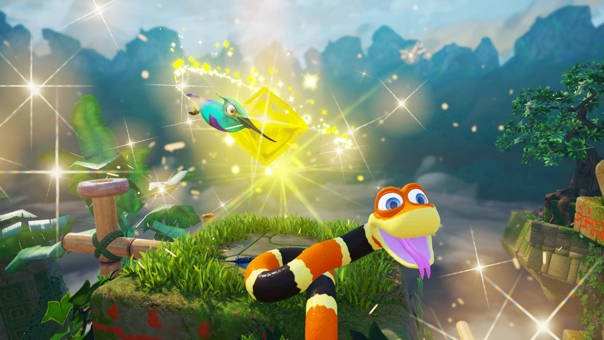 Jogo: Snake Pass PC, Switch, PS4, Xbox One -Trailer Oficial 