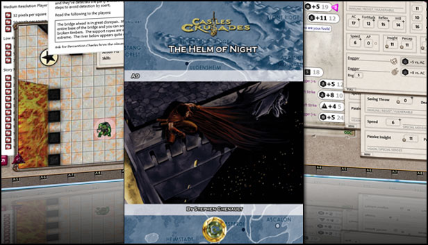 Fantasy Grounds - C&C: A9 The Helm of Night Steam capsule image
