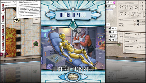 Fantasy Grounds - Slipstream: Heart of Steel (Savage Worlds) Steam capsule image