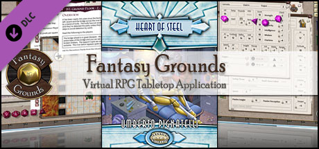 Fantasy Grounds - Slipstream: Heart of Steel (PFRPG) achievements game banner