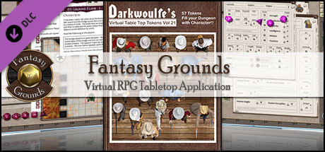 Fantasy Grounds - Darkwoulfe's Token Pack Volume 21 achievements game banner