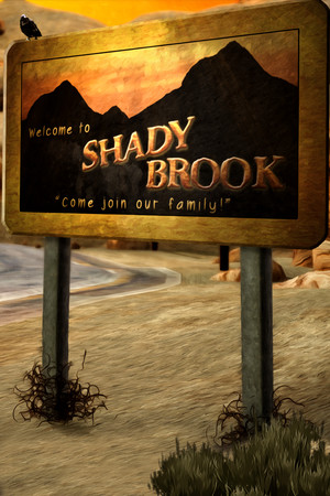 Shady Brook - A Dark Mystery Text Adventure achievements game logo