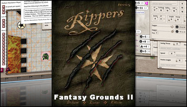 Fantasy Grounds - Rippers (Savage Worlds) Steam capsule image