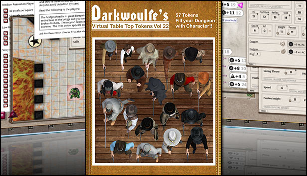 Fantasy Grounds - Darkwoulfe's Token Pack Volume 22 Steam capsule image