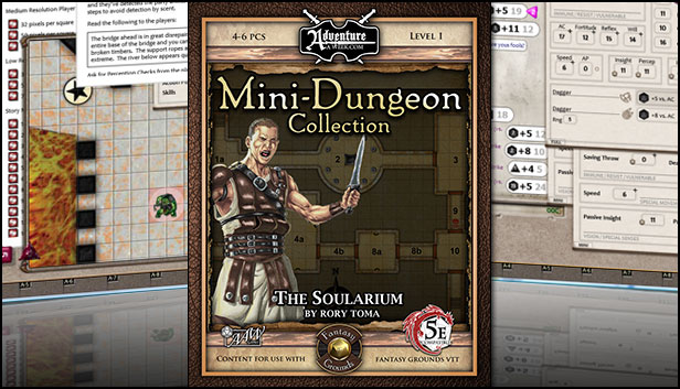 Fantasy Grounds - Mini-Dungeon #005: The Soularium (5E) Steam capsule image